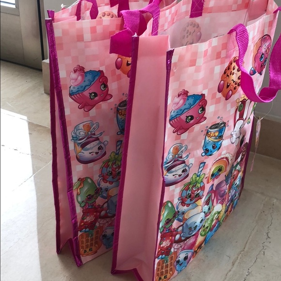 05. NWT Two Shopkins Reusable Bags - Picture 3 of 3